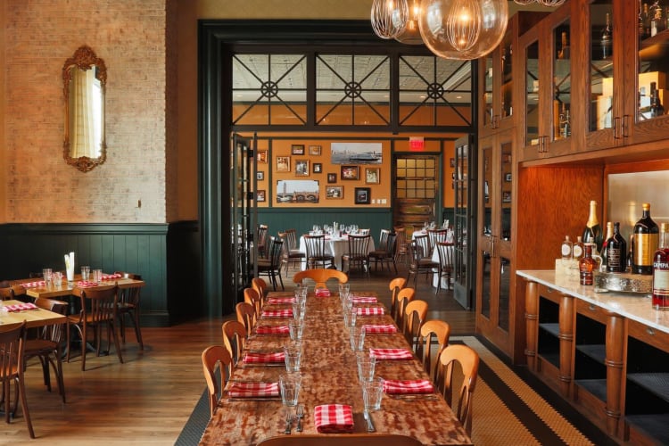 Buddy Vs Ristorante private dining room